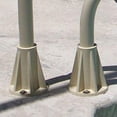 thumbnail image 3 of Saftron 6" Surface Mount Base for 1.9" OD Swimming Pool Ladder/Rail, White, 3 of 3