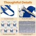 thumbnail image 4 of Anchor and Bulldog Dog Insulated Lunch Bag for Women & Adults,Large Portable Soft Cooler Lunch Bag,Thermal Food Storage Tote with Pearl Cotton,8.66L,8.75x5.75x9.5 Inch, 4 of 6