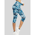 thumbnail image 4 of Legging Mujer Capris Bermuda Mallones Leggins Mayon Mallas UNITALLA, 4 of 5