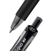 uniball Signo Retractable Gel Pens, Medium Point (0.7mm), Black Ink, 12 Count