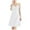 White, variant on TSADFHJI Bath Robes for Women No Hood Women Sexy Nightgowns V Neck Breathable Night Dress with Satin Spaghetti Strap Chemise Nightshirt Xxxl Black