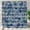 Colorant Ethnique 1 Bleu3, variante sur Rideau de Douche Décoratif Bleu Marine Indigo, Rideau de Douche Rayé Teinture sur Nœuds Abstrait Bleu Marine Indigo, Rideaux de Douche en Tissu Imperméable pour Salle de Bain avec 72x72 Pouces