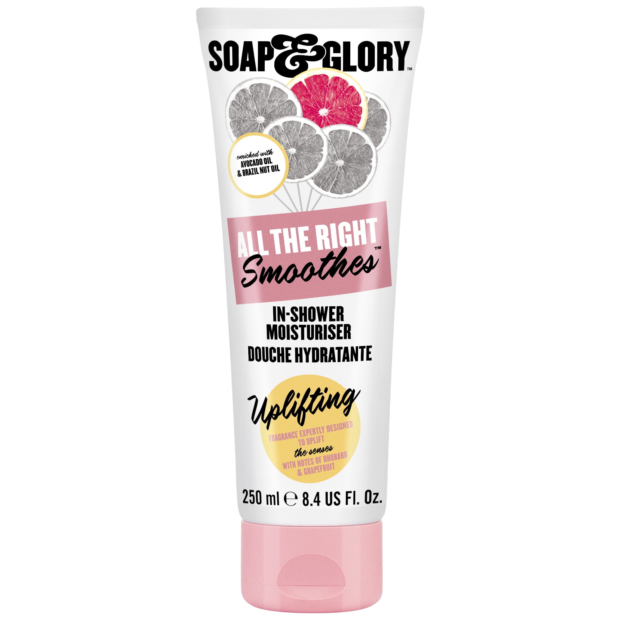 Soap & Glory All The Right Smoothes In-Shower Moisturizer, 250ml