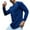 09# Blue, variant on skpabo Mens Turtleneck Tops Warehouse Houndstooth Printed Pullover Slim Fit Tops Long Sleeve T-Shirt Casual Lightweight Slim Fit Sweatshirt Turtleneck Jumper M-4XL