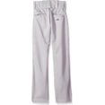thumbnail image 2 of alleson ahtletic boys youth baseball pants with braid, grey/purple, large, 2 of 3