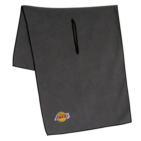 Los Angeles Lakers 19 x 41 Gray Microfiber Towel