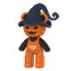 thumbnail image 1 of Oso Animal de Halloween con Calabaza y Bloques Microensamblables de 32 cm, 1 of 2