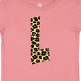 thumbnail image 4 of Inktastic Leopard Print Letter L Boys or Girls Baby T-Shirt, 4 of 5