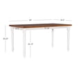 thumbnail image 5 of Powell Willow Brown Dining Table, 5 of 10