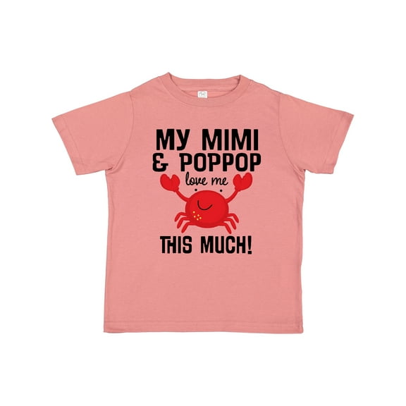 Inktastic Mimi and Poppop Love Me Boys or Girls Toddler T-Shirt