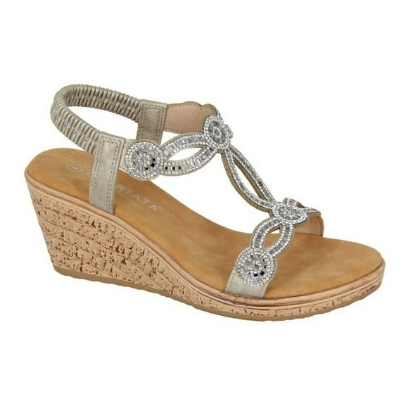 Cipriata Womens Ora Jewelled Sandals