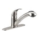 thumbnail image 2 of Dura Faucet DF-NMK852-SN RV grifo giratorio extraíble para fregadero de cocina, un solo agujero (níquel satinado cepillado), 2 of 9