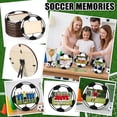 thumbnail image 2 of Wooden Football-Themed Photo Frame for Desk Display – Unique Table Decoration & Party Gift Idea for Soccer Fans, Birthday Present, 2 of 6