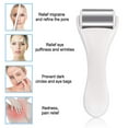thumbnail image 2 of Rodillo de hielo para rostro y ojos, hinchazón, migraña, alivio del dolor y lesiones menores, productos para el cuidado de la piel Masajeador facial de acero inoxidable Masajeador con, 2 of 8