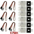 thumbnail image 2 of 6PCS Digital Temperature Humidity Sensor Compatible with DHT22 AM2302 For Arduino Hot!!, 2 of 8