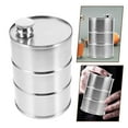 thumbnail image 2 of Wine Flask Drinking Flask Metal Flask Oil Barrel Beverage Jar Juice Container 25oz 750ml, 2 of 9
