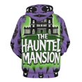 thumbnail image 3 of Haunted Mansion Spooky Design Men's Women New Sweatshirt Hoodie Men's Plus Size Sweatshirt Hooded Sweatshirt 3d Printed Street Men's Cloth, 3 of 6