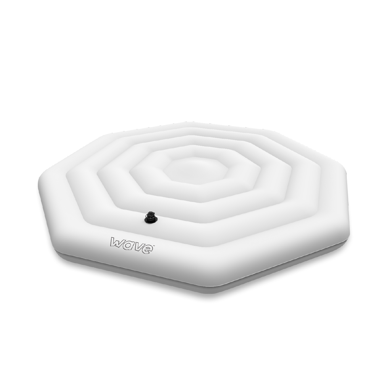 Wave Spa Octagon 6 Person Protective Thermal Efficient Inflatable Cover