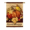thumbnail image 2 of Flag-Regular-Pumpkin Harvest-Suede, 2 of 2
