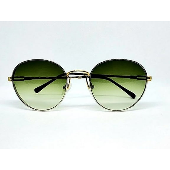 Porta Romana Vintage Italian Sunglasses Model 1250 (silver, green)