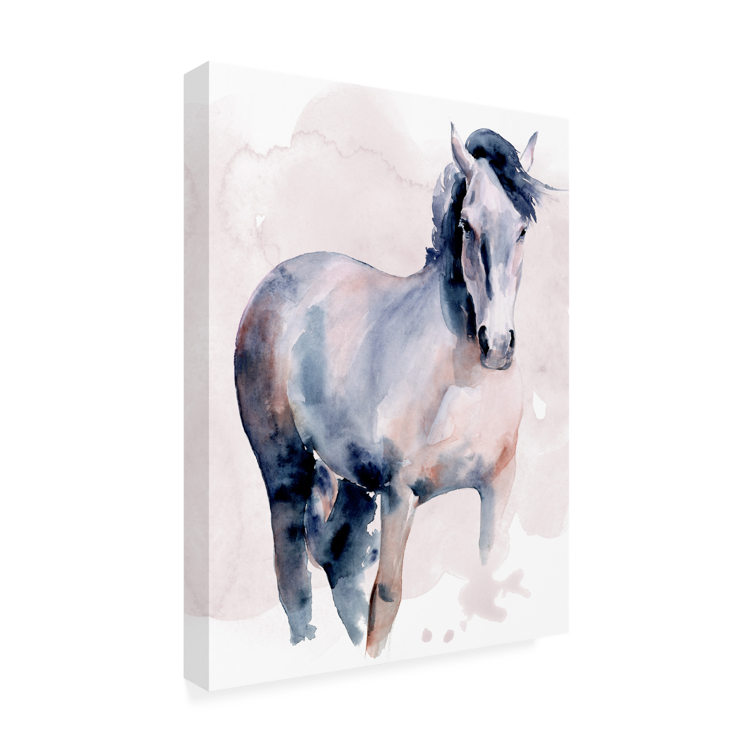 Jennifer Paxton Parker 'Horse in Watercolor I' Canvas Art
