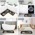 thumbnail image 4 of SKYSONIC Nutcracker Wreath Kitchen Mats Set of 2 Merry Christmas Anti Fatigue Floor Runner Rug Non Slip Comfort Mat 19.7x27.6 Inch + 19.7x47.2 Inch for Living Room Laundry Room Hallway, 4 of 7