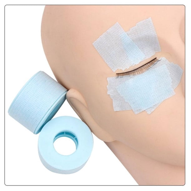 Cinta adhesiva Baoblaze para Extensiones de Pestañas Injerto Suave Azul