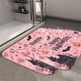 thumbnail image 4 of 1pc Happy Halloween Poster Absorbent Non-Slip Bathroom Thickened Flannel Rug Decor,Soft,Quick Drying,Suitable For Indoor/outdoor Use,Bathrooms,Bedrooms,Kitchens,Terrace,Laundry Rooms,16"x24", 4 of 9