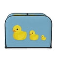 thumbnail image 2 of Lsque Cute Ducky Print 4 Slice Toaster Cover , Kitchen Appliance Dustproof Protector , Toaster Protector Dustproof Kitchen Appliance Cover, 2 of 7