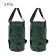 thumbnail image 3 of Uxcell 3 Gallon Hanging PE Strawberry Grow Bag with 10 Side Planting Pockets Dark Green 2Pack, 3 of 6
