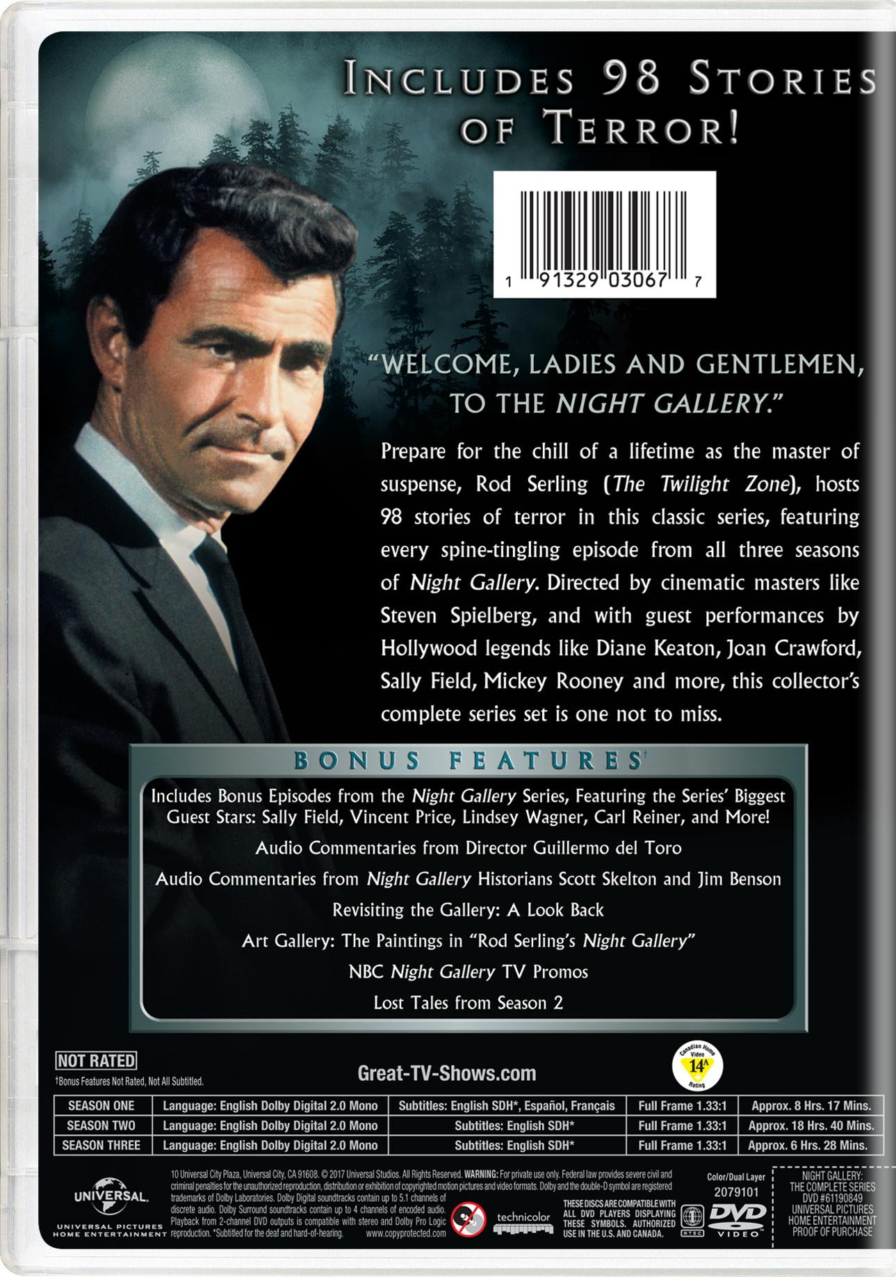 その他 Night Gallery: Season Three / [DVD] Amazon.com: Night Gallery (Season 3) : John Badham, Leonard