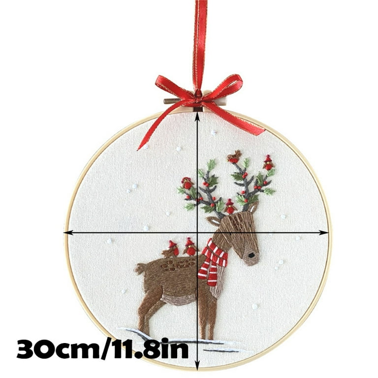 Embroidery Kit Merry Christmas Pattern Including 1 - Temu