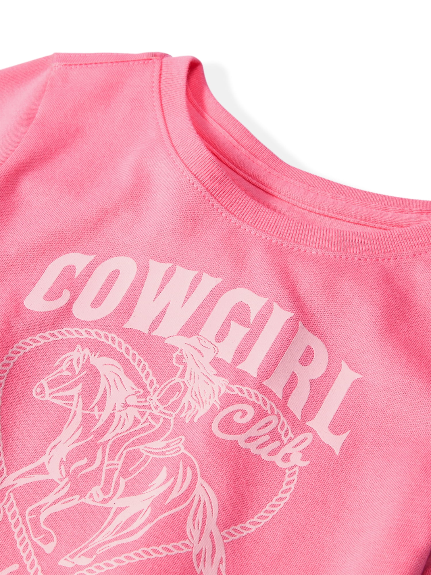 Garanimals Newborn, Baby & Toddler Girl Cotton Short-Sleeve Graphic T-Shirt, Sizes 0-6T