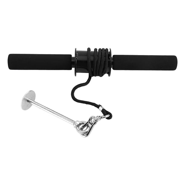 Rodillo De Muñeca Con Agarre De Espuma, Equipo De Entrenamiento De Fuerza Para Entrenador De Antebrazo De Construcción De Acero, Ejercitador De Muñeca Para Entrenamiento De