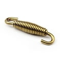 thumbnail image 4 of Moto Exhaust Pipe Muffler Tip Silencer Stainless Steel Spring 2PCS Bronze, 4 of 6