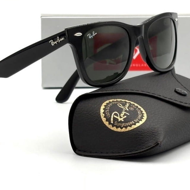 RB-Hip Hop-sunglasses Black Wayfarer Sunglasses Unisex Original Classic RB2140 50-22-150 325