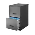 thumbnail image 2 of Realspace® 18"D 2-Drawer Vertical File Cabinet, Charcoal, 2 of 4
