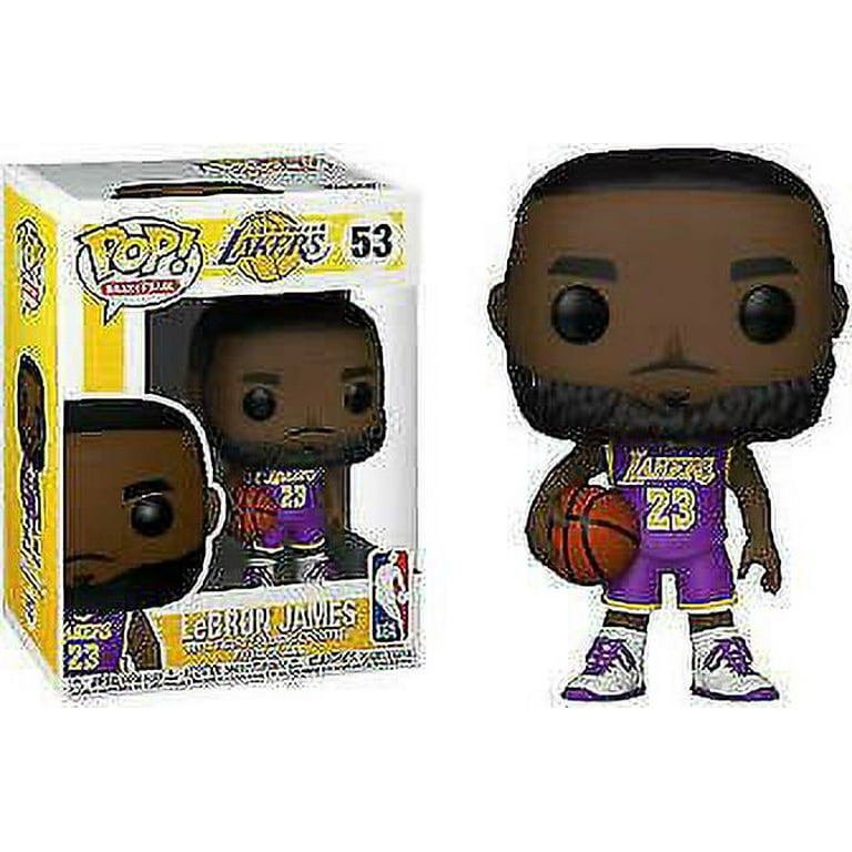 Funko Pop! Basketball NBA LeBron James Lakers (Yellow Jersey) Footlocker  Exclusive Figure #52 - US