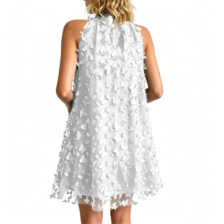 mesh butterfly dress Butterfly Mesh Dress S / Black