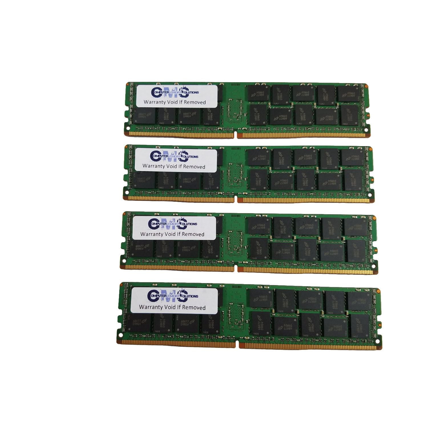 CMS 64GB (4X16GB) DDR4 21300 2666MHZ ECC REGISTERED DIMM Memory Ram Upgrade  Compatible with HP/Compaq® SimpliVity 380 Gen10, Workstation Z8 G4 ECC