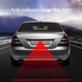 thumbnail image 3 of Gwong Autos ADVERTENCIA LUZ COLISIÓN DE TRASERA DE TERMENTA PEDIDA PEDIDA LA PROYECCIÓN LÁSER DE ALUMINIO FOG LÁMPARA PARA COCHES Gwong 24012763, 3 of 6