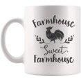 thumbnail image 2 of Farmhouse Coffee Mugs, Farmhouse Mugs, Farm House Kitchen, Farm House Decor, Farmhouse Quotes, Farmhouse Art, Rooster Mug, 11 Oz Novelty Coffee Mug/Cup, White, 2 of 4