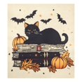 thumbnail image 6 of Yayeee Magnetic Dishwasher Cover for The Front Decoration Home Kitchen Machine Sticker Protector, Halloween Cat, 6 of 6
