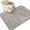 Beige, Charcoal, Sand, Slate, variant on Washable Round Rugs 3ft Black Boho Circle Rug Non-Slip Soft Non-Shedding Low-Profile Abstract Geometric Curves Lines Modern Small Area Rug Carpet for Living Room Bedroom Dining Room Home Decor