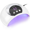 thumbnail image 1 of Lámpara de uñas UV LED Wisdompark 54W con sensor automático, 1 of 7