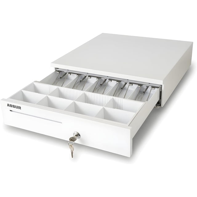 Cash Drawer &#;x.&#;xPortable POS Cash Box Coin Tray with Cash Register Till Tray Manual Open Works Compatible for All POS System Printers