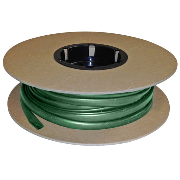 Flexible Thin Single Wall Non-Adhesive Heat Shrink Tubing 2:1 Green 3/16" ID - 100' Ft Spool