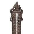 thumbnail image 5 of Stonebriar Collection weathered cast iron tabletop Fahrenheit thermometer, 5 of 5
