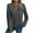 Dark Gray, variant on Fall Pohista Autumn Clothing Women's Pull Blouses Women's Shirts Long Sleeve Tops for Women Workout Womens Blouses Casual My Items in Cart