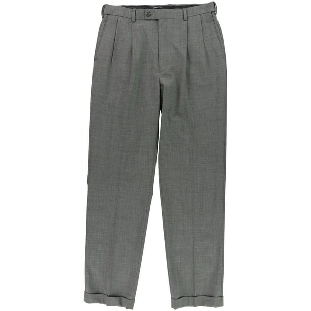 Louis Raphael - Louis Raphael Mens Straight Dress Pants Slacks, Grey ...